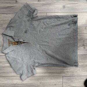 Burberry Light Gray Polo Shirt